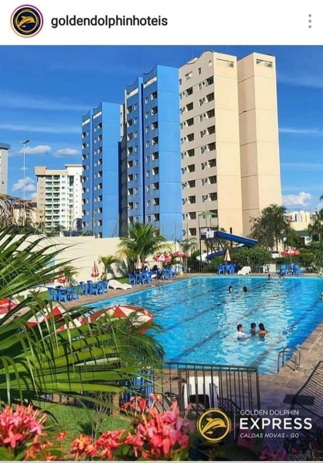 Golden Dolphin Express Aparthotel Caldas Novas Luaran gambar